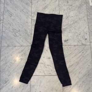 Spanx Camo Charcoal  Full-Length Leggings